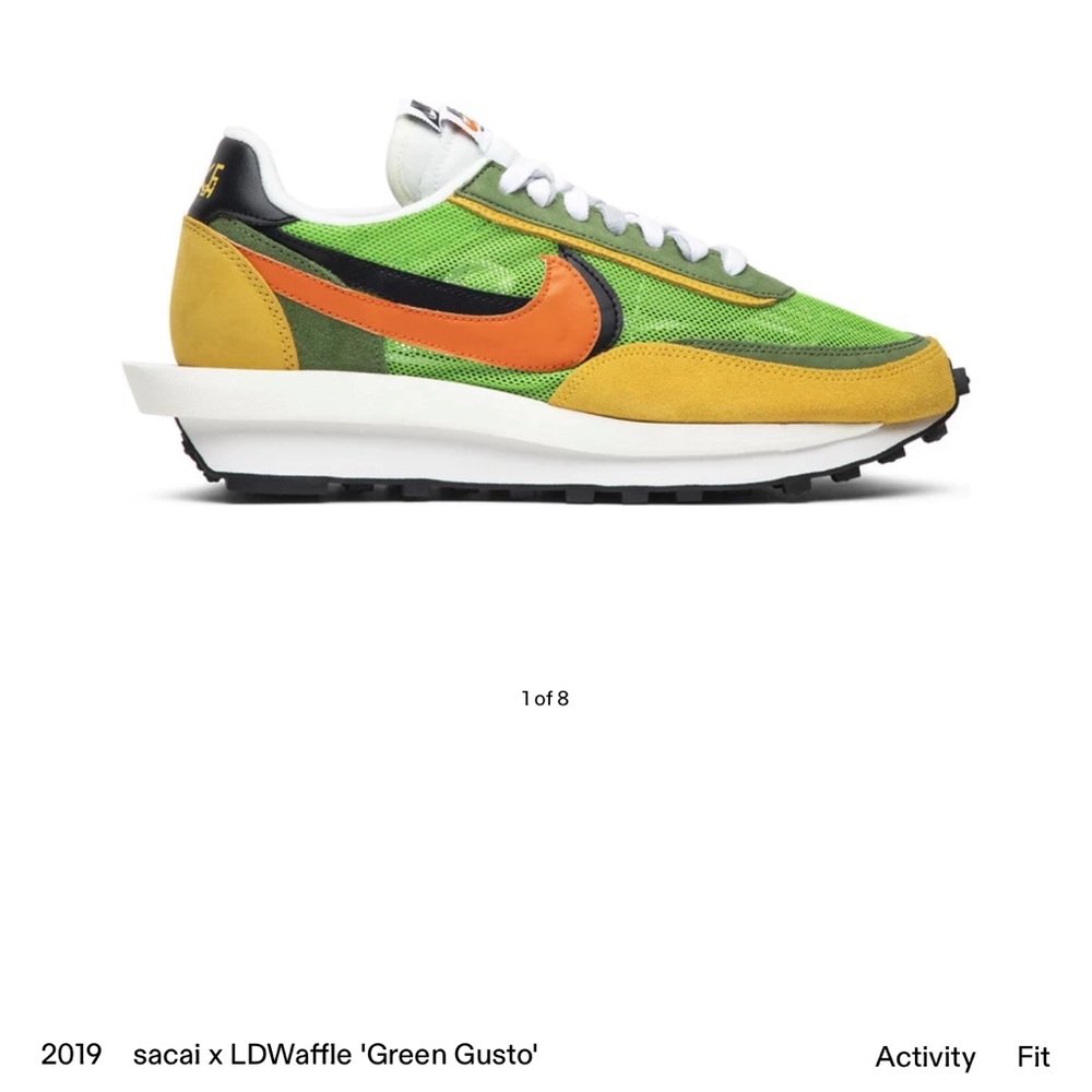 ‼️🔥2019 sacai x LDWaffle 'Green Gusto'🔥‼️